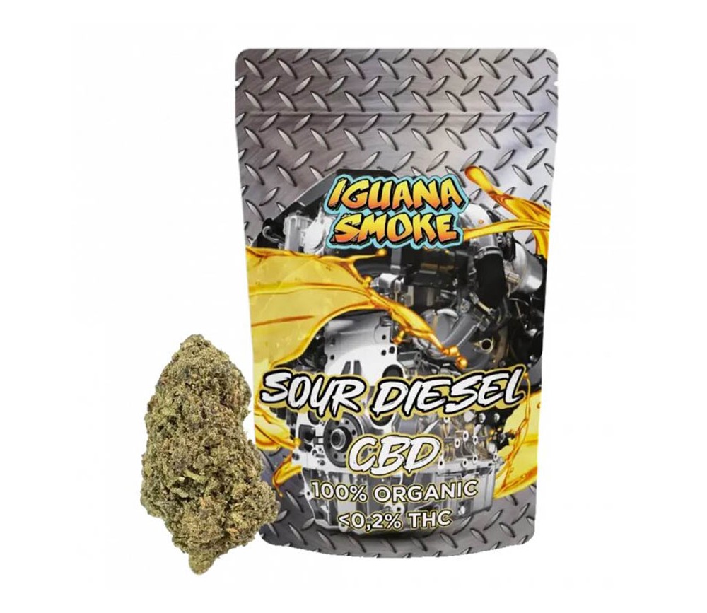 CBD Sour Diesel de Iguana Smoke