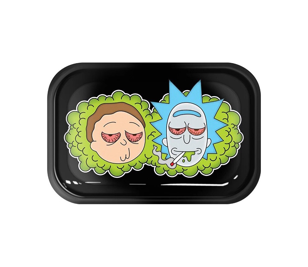 Bandeja para liar Green Smoke de Rick y Morty