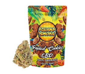 Flores CBD Tropical Cookies de Iguana Smoke