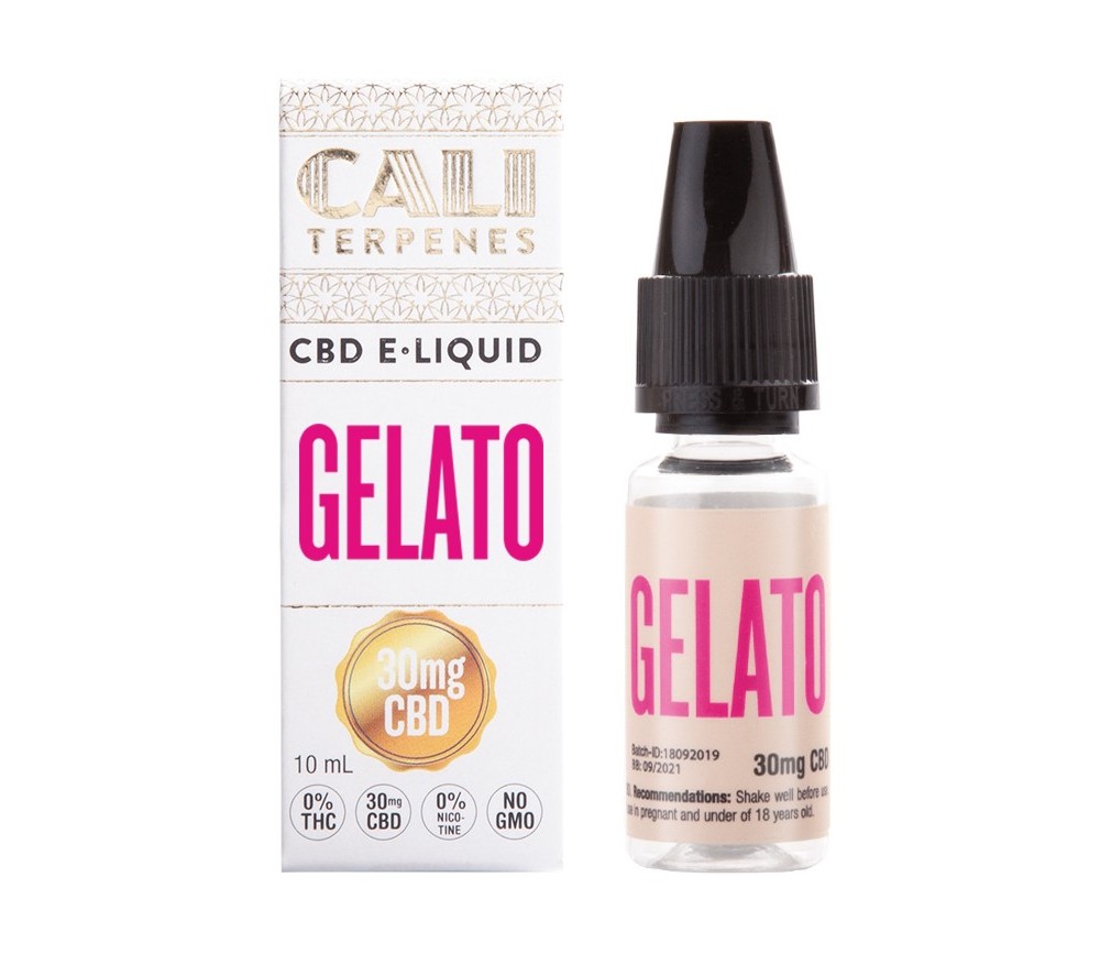 E-LIQUID CBD GELATO CALI TERPENES