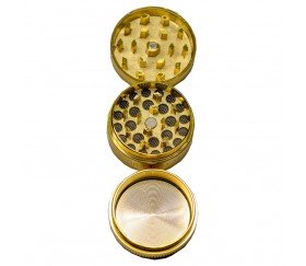 Grinder Dorado Hoja 30mm 3 partes 