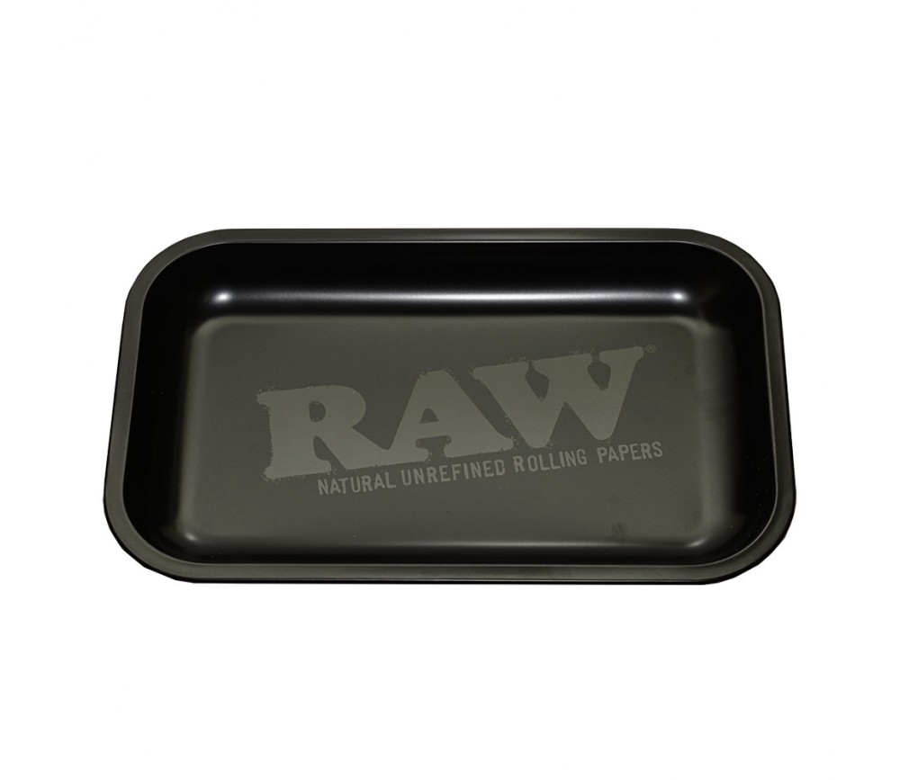 Raw Bandeja de metal con ruedas XXL grande (extra grande) 20 x 15 pulgadas