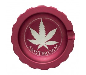 Grinder Metalico aluminio 50mm 3 Piezas Polinizador Hoja Marihuana  Amsterdam