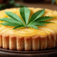 como hacer pastel cannabico