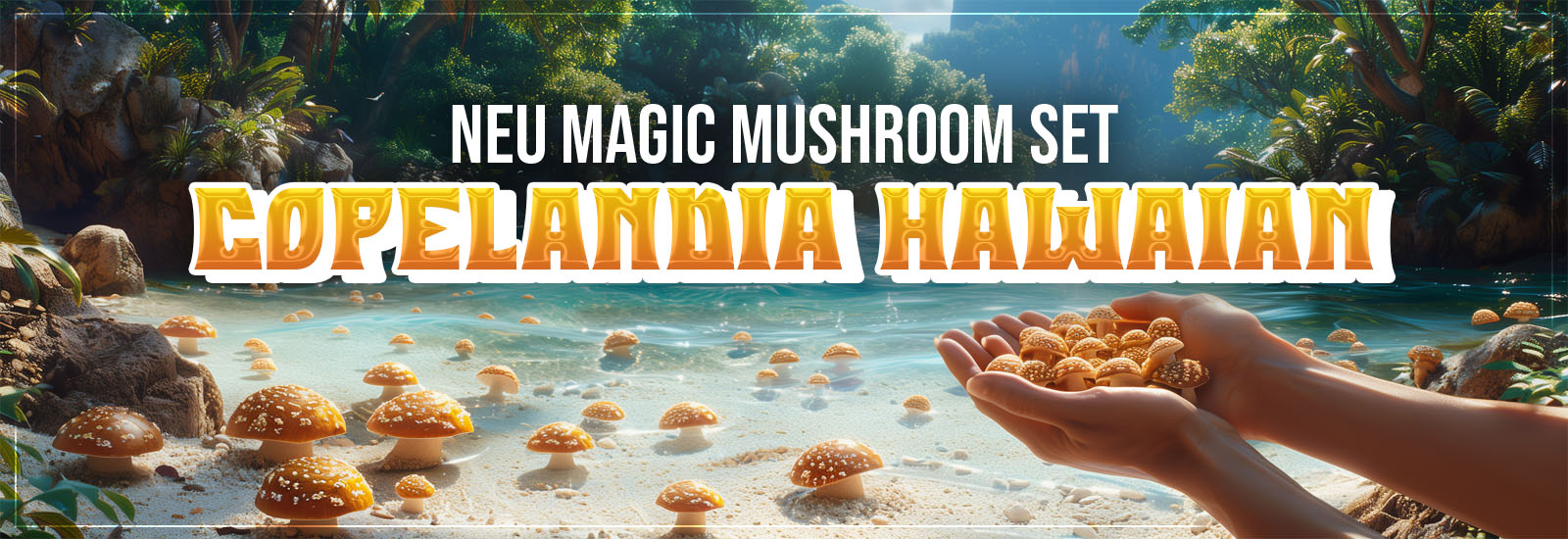 Magic mushroom set